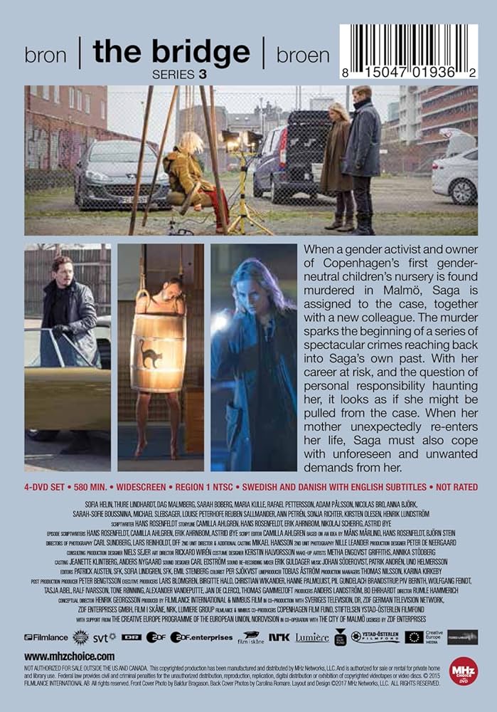 (未使用･未開封品)The Bridge - The Complete Season Three (Broen/Bron 3) [UK import, Region 2 PAL] [DVD] Amazon.co.jp: The Bridge - The Complete Season Three (Broen